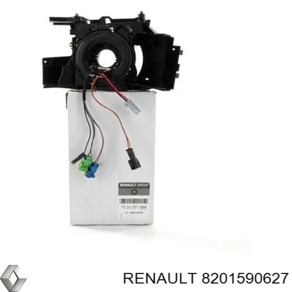 Compre 8201590627 Renault (RVI) Comutador instalado na coluna da direção, parte central