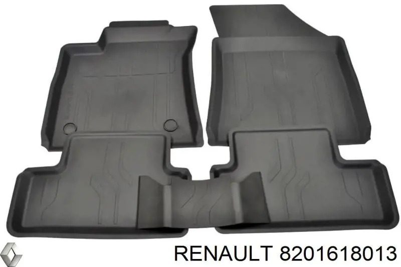 Tapetes dianteiros + traseiros, kit Renault (RVI) 8201618013 preço, a partir de 138,03 USD