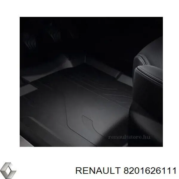 8201626111 Renault (RVI) Tapetes dianteiros + traseiros, kit