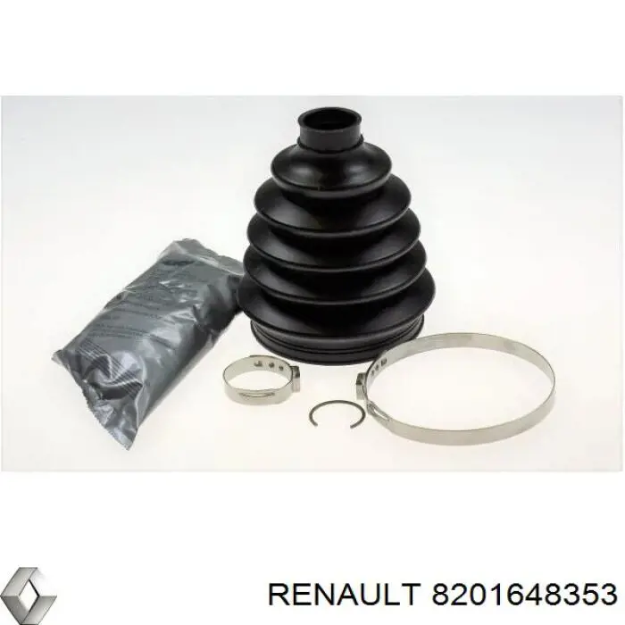 8201648353 Renault (RVI) Bota de proteção externa de junta homocinética do semieixo dianteiro