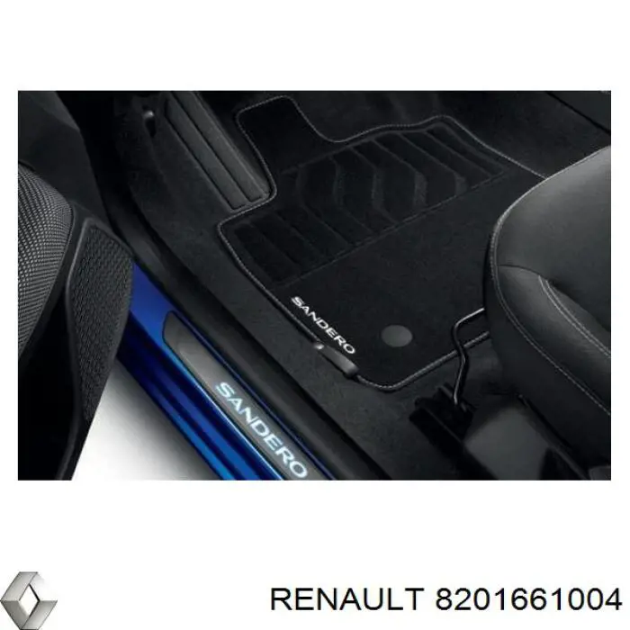 8201661004 Renault (RVI) Travessa de acoplamento de reboque