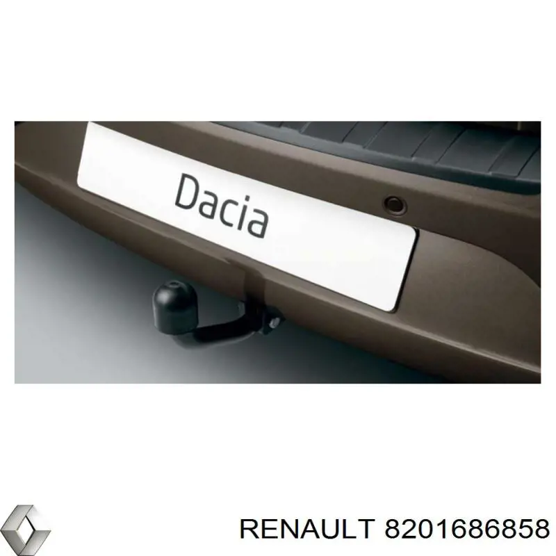 8201686858 Renault (RVI) Instalação elétrica de acoplamento de reboque