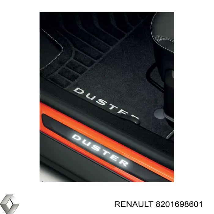 8201698601 Renault (RVI) Tapetes dianteiros + traseiros, kit