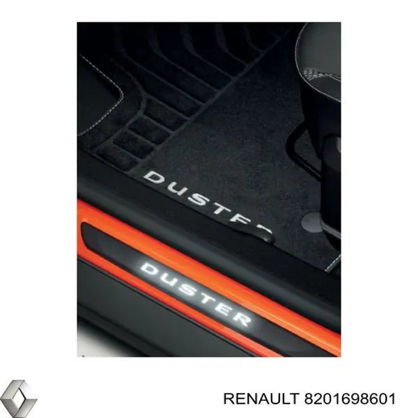 Tapetes dianteiros + traseiros, kit Renault (RVI) 8201698601 preço, a partir de 96,91 USD