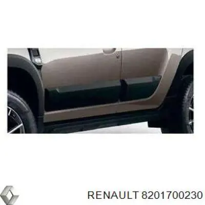 Molduras de portas, kit Renault (RVI) 8201700230 preço, a partir de 130,86 USD