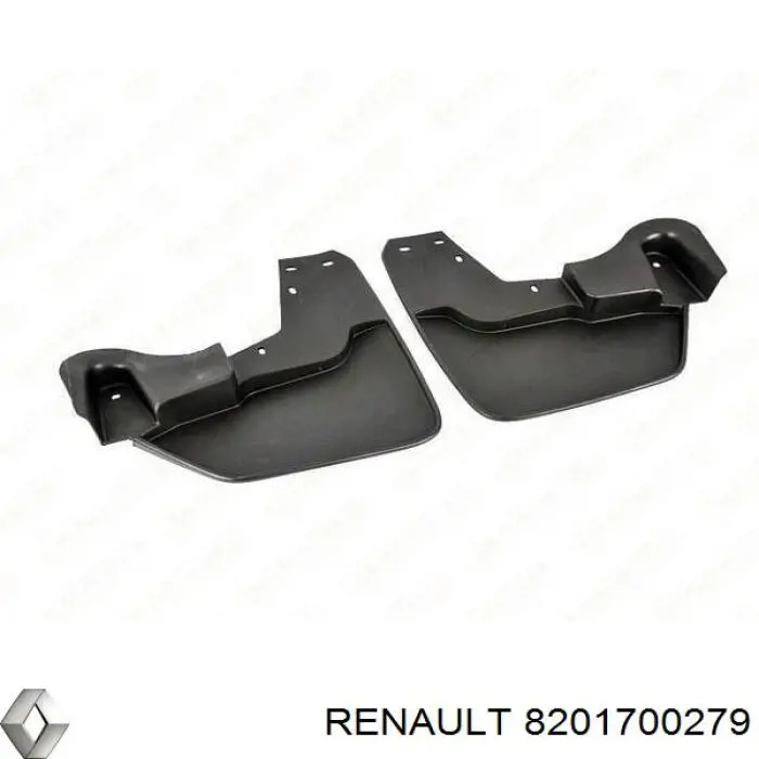 Protetores de lama dianteiros, kit Dacia Duster  HM