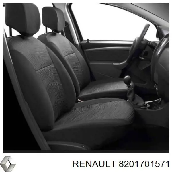 8201701571 Renault (RVI) Forros para assentos
