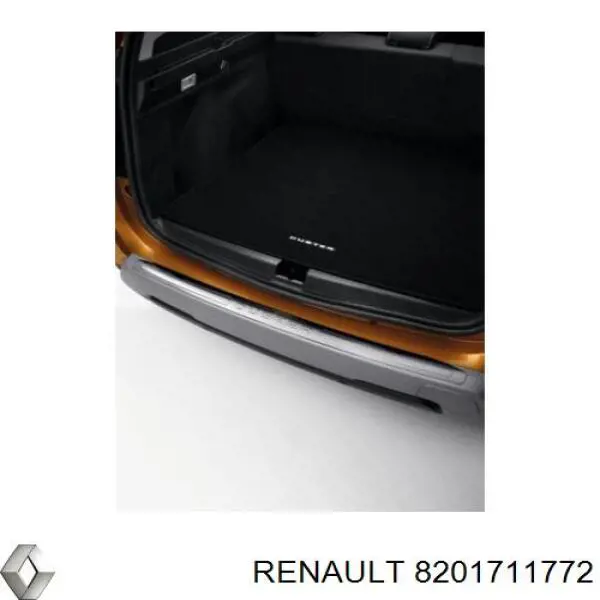 8201711772 Renault (RVI) Tapete da seção de bagagem