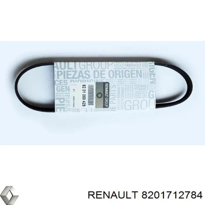 Compre 8201712784 Renault (RVI) Correia dos conjuntos de transmissão