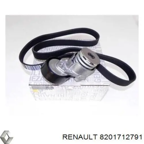 Compre 8201712791 Renault (RVI) Correia dos conjuntos de transmissão, kit