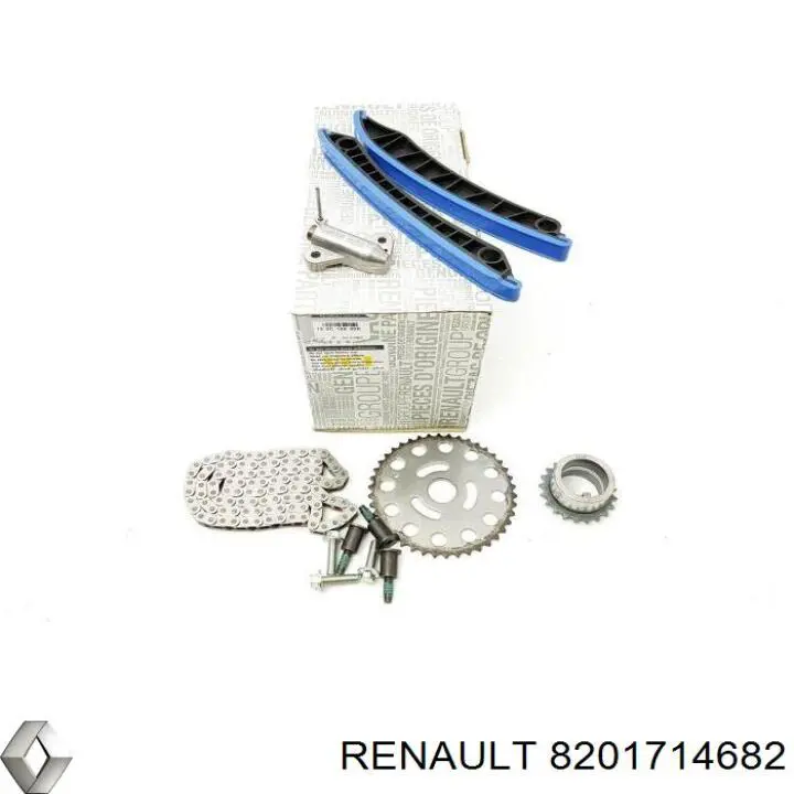 8201714682 Renault (RVI) Cadeia do mecanismo de distribuição de gás, kit