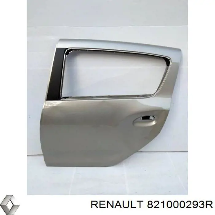 Compre 821000293R Renault (RVI) Porta traseira direita