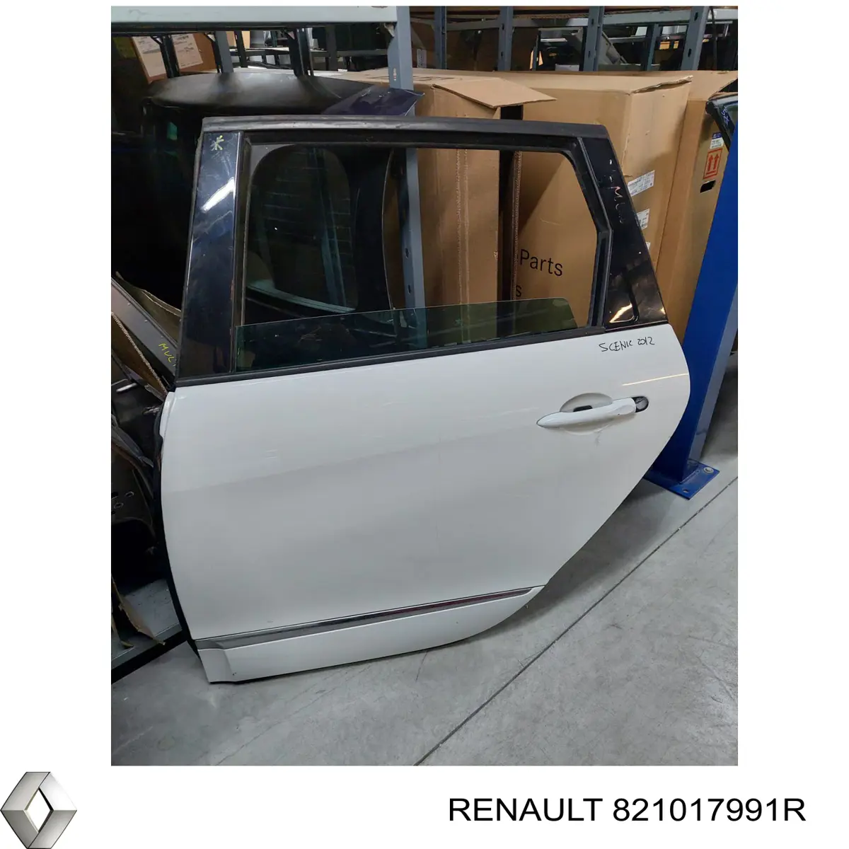 Porta traseira esquerda Renault (RVI) 821017991R preço, a partir de 241,76 USD