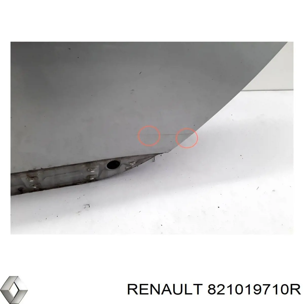 Compre 821019710R Renault (RVI) Porta traseira esquerda