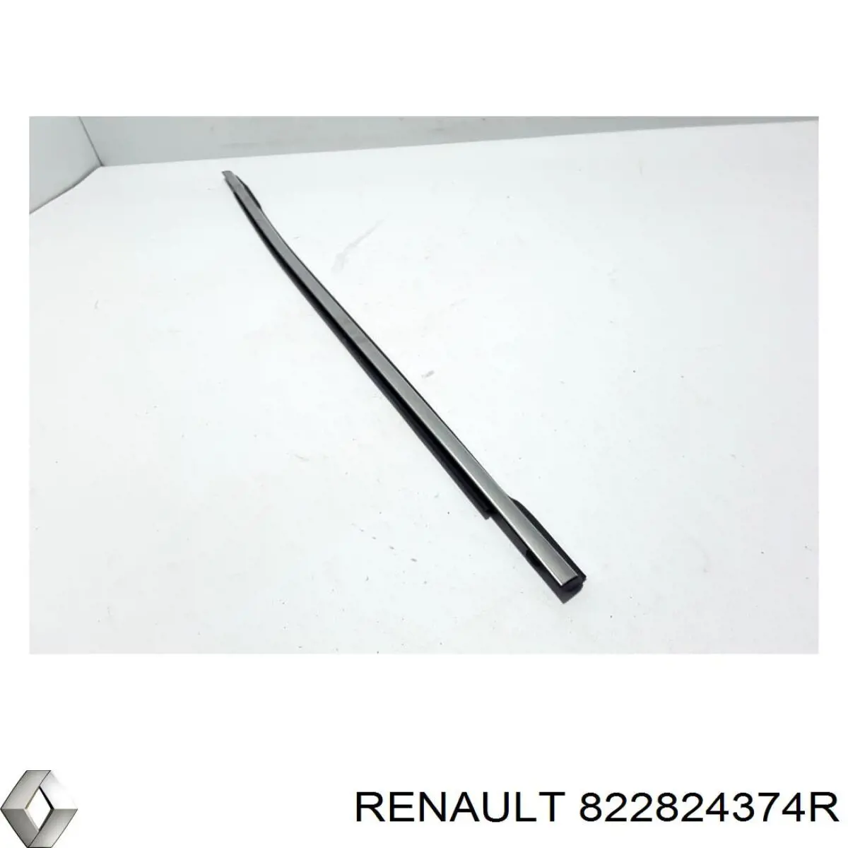 822824374R Renault (RVI) Moldura traseira direita do teto