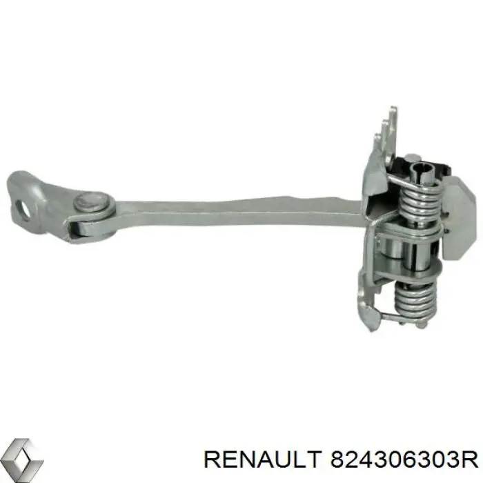 824306303R Renault (RVI) Limitador traseiro de abertura de porta
