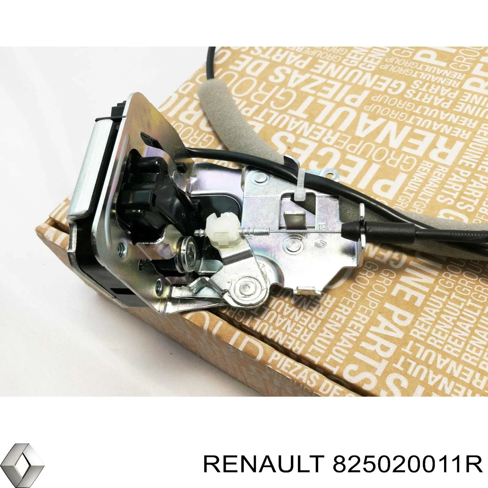 825020011R Renault (RVI) Fecho da porta lateral deslizante direita