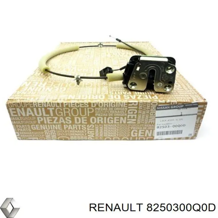 Fecho da porta lateral deslizante direita Renault (RVI) 8250300Q0D preço, a partir de 76,15 USD