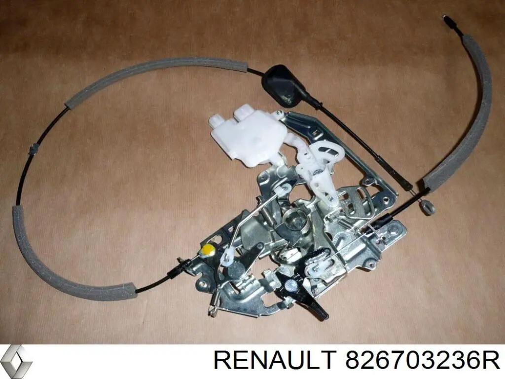 826703236R Renault (RVI) Fecho da porta lateral deslizante direita