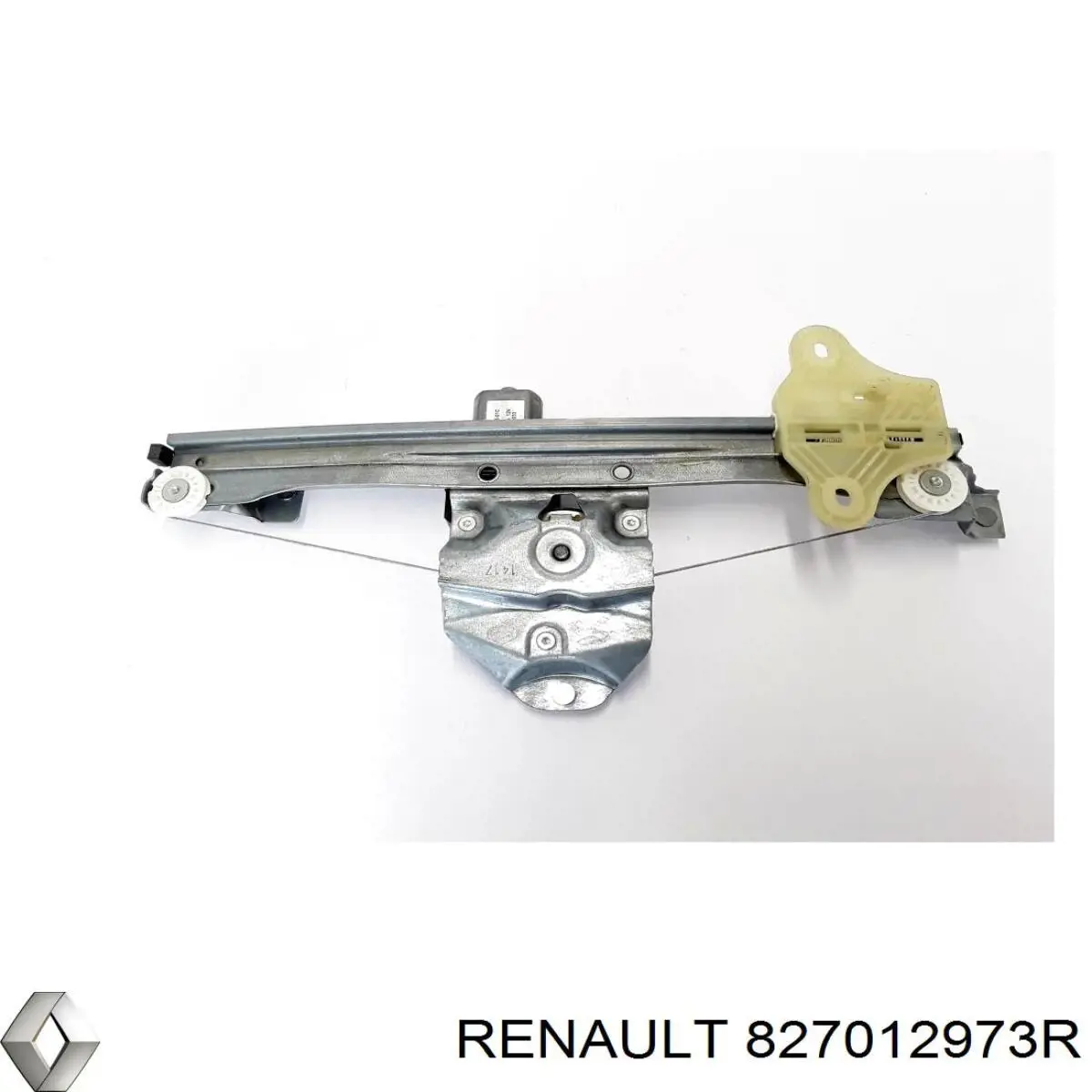 Compre 827012973R Renault (RVI) Mecanismo de acionamento de vidro da porta traseira esquerda