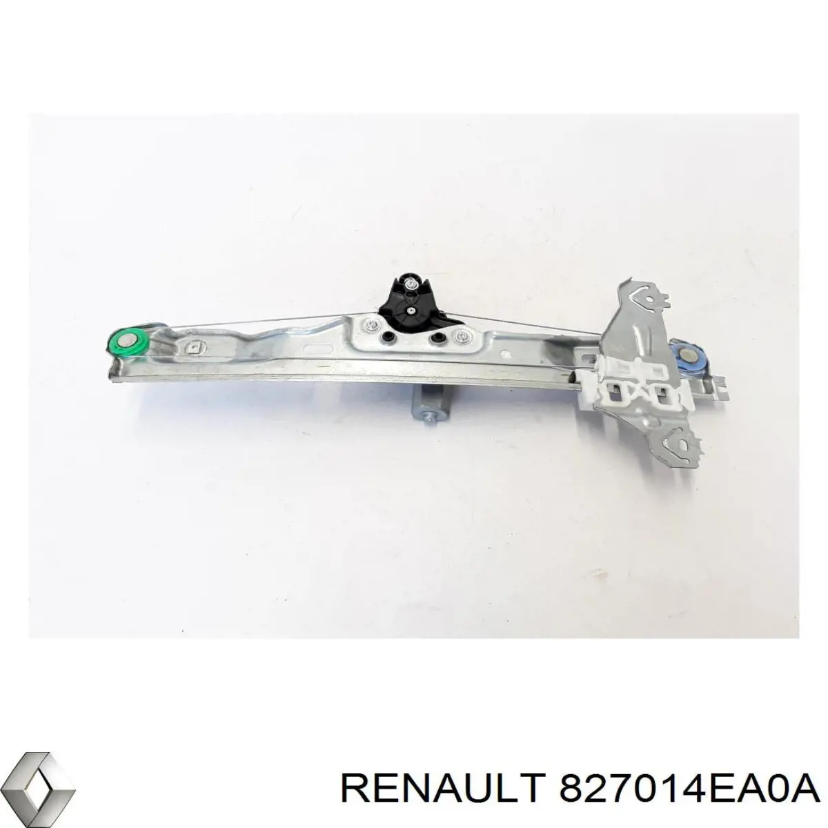 Compre 827014EA0A Renault (RVI) Mecanismo de acionamento de vidro da porta traseira esquerda