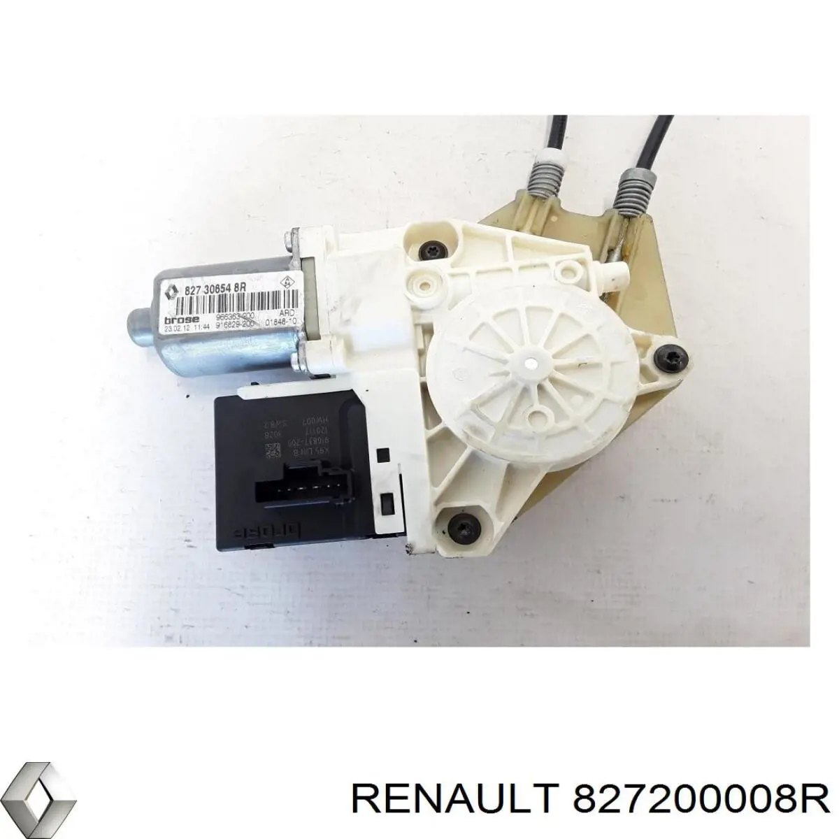 Compre 827200008R Renault (RVI) Mecanismo de acionamento de vidro da porta traseira direita