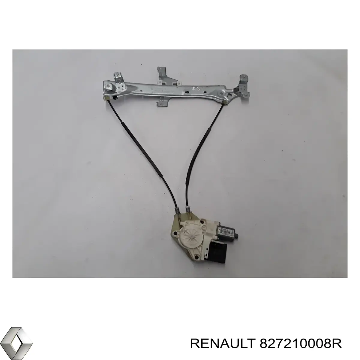 827210008R Renault (RVI) Mecanismo de acionamento de vidro da porta traseira esquerda
