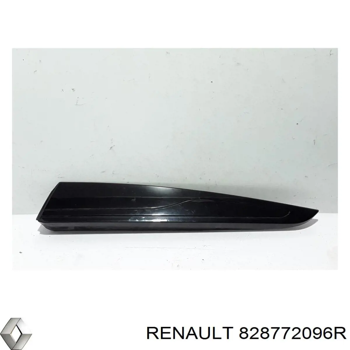 828772096R Renault (RVI) Moldura da porta traseira esquerda