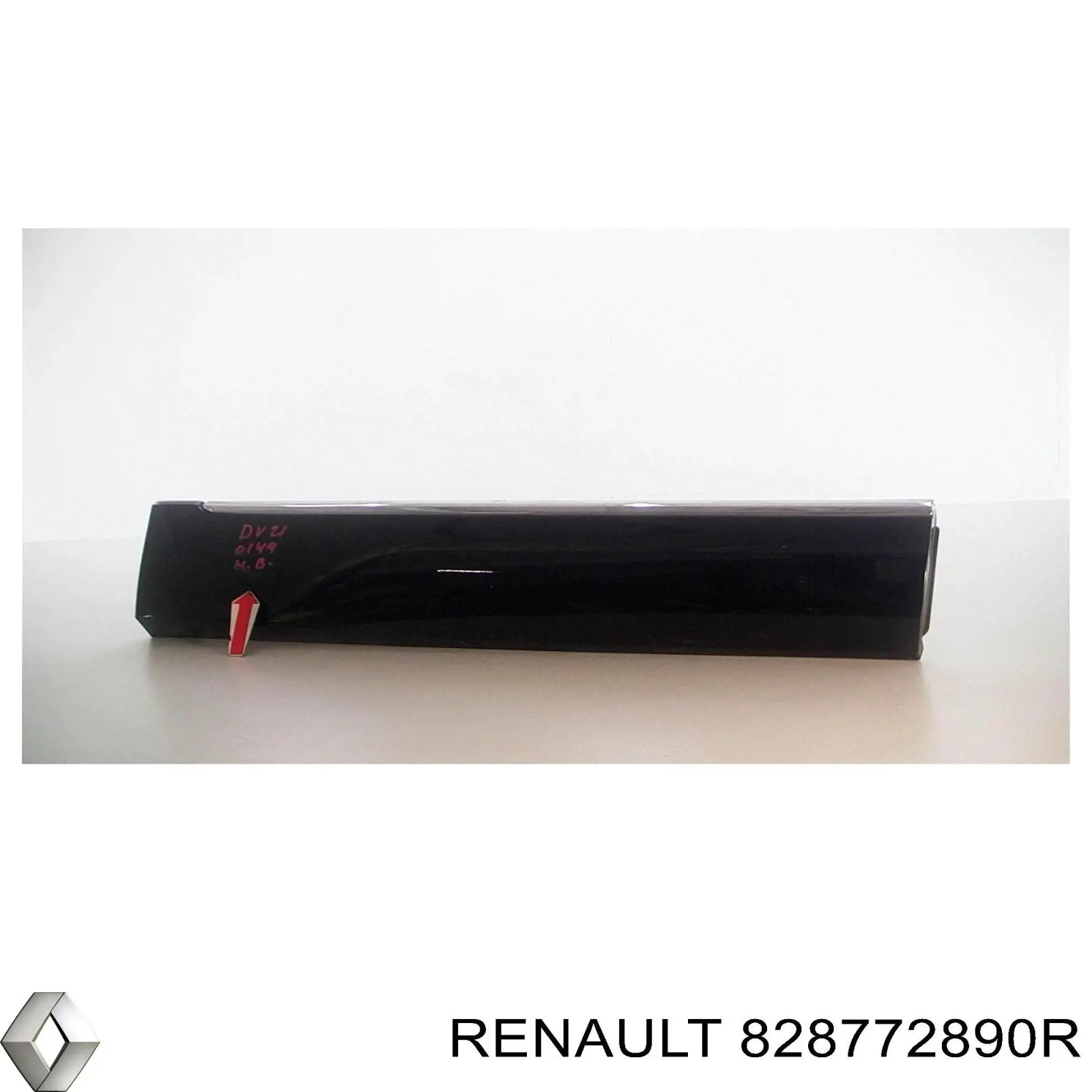 Moldura da porta traseira esquerda inferior Renault (RVI) 828772890R preço, a partir de 105,23 USD