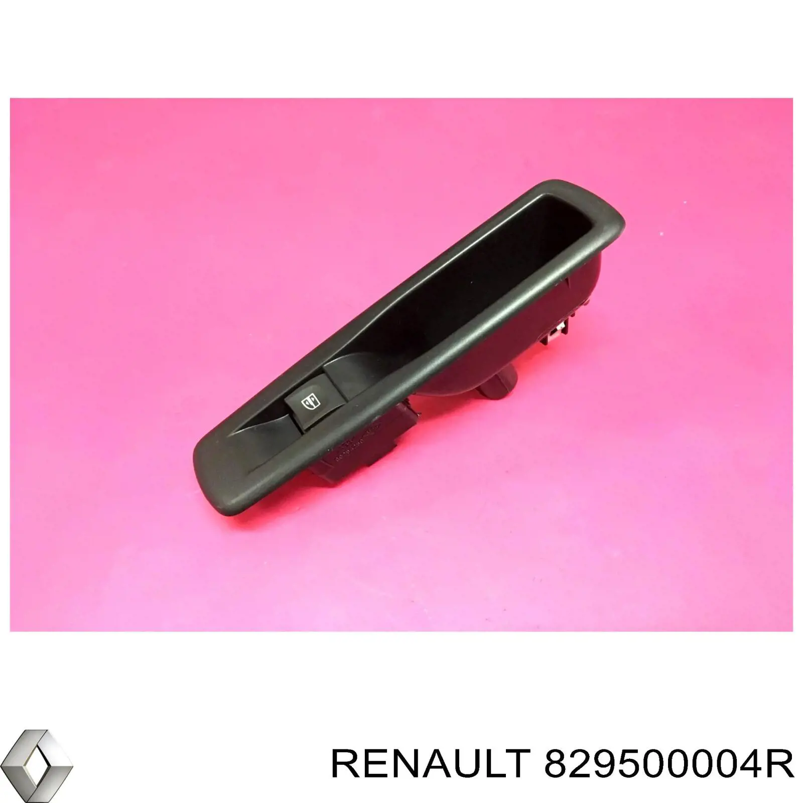829500004R Renault (RVI) Botão traseiro direito de ativação de motor de acionamento de vidro