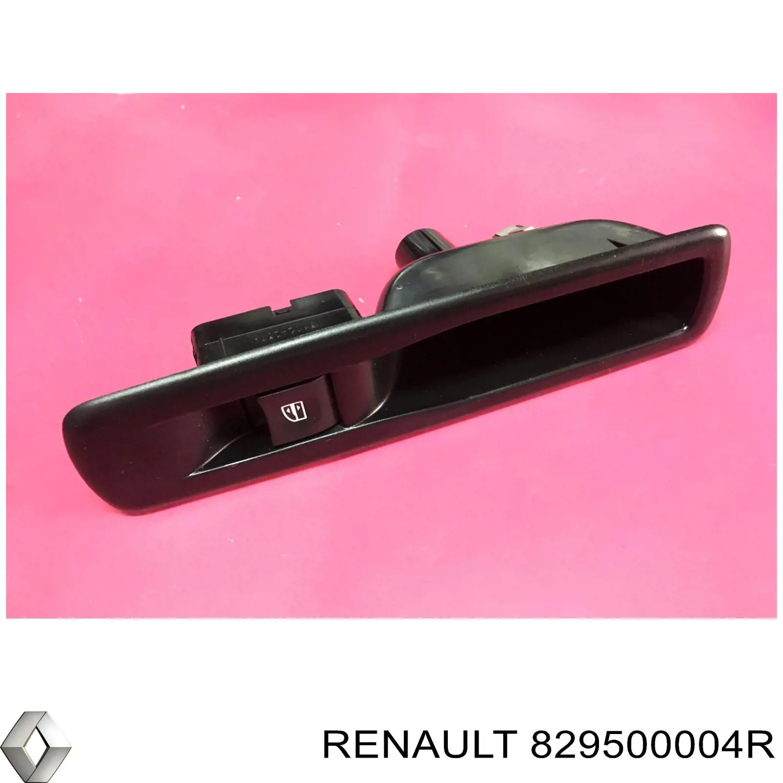 Compre 829500004R Renault (RVI) Botão traseiro direito de ativação de motor de acionamento de vidro