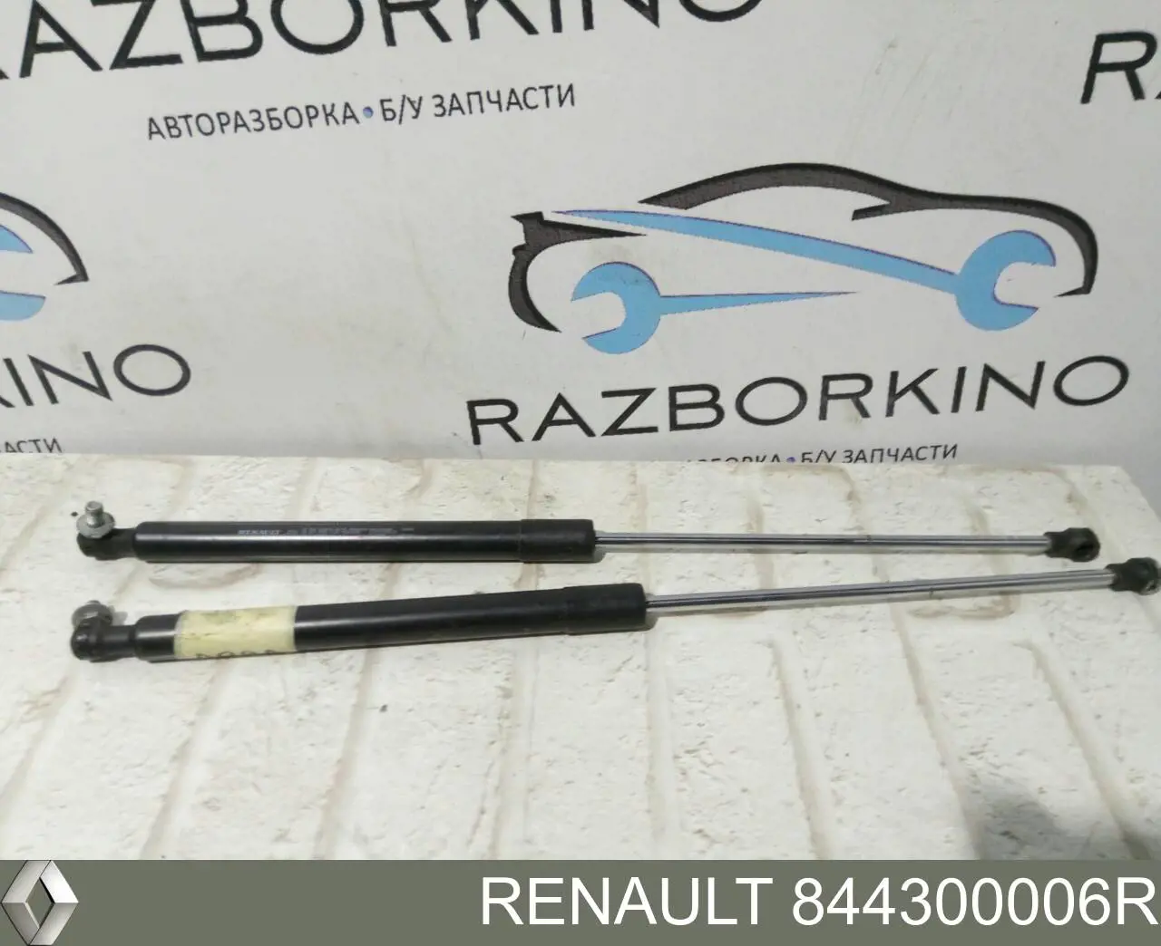 Amortecedor de tampa de porta-malas (de 3ª/5ª porta traseira) Renault (RVI) 844300006R preço, a partir de 22,07 USD