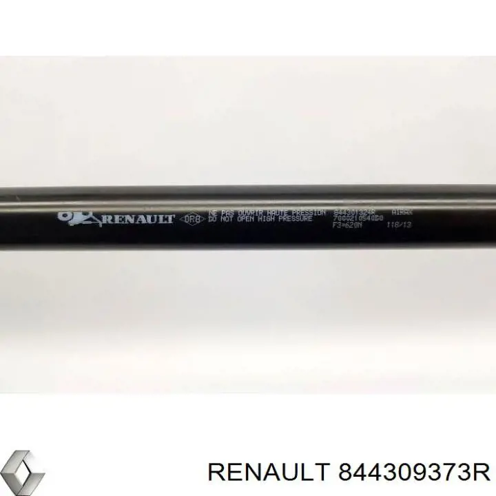 Amortecedor de tampa de porta-malas (de 3ª/5ª porta traseira) Renault (RVI) 844309373R preço, a partir de 35,53 USD