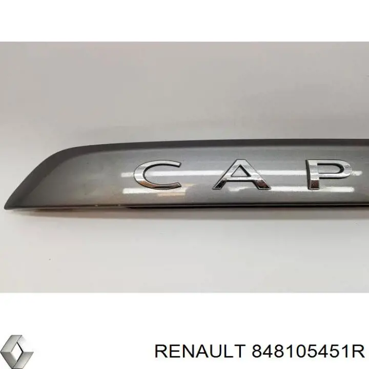 Placa sobreposta de porta-malas (de 3ª/5ª porta traseira) Renault (RVI) 848105451R preço, a partir de 186,17 USD