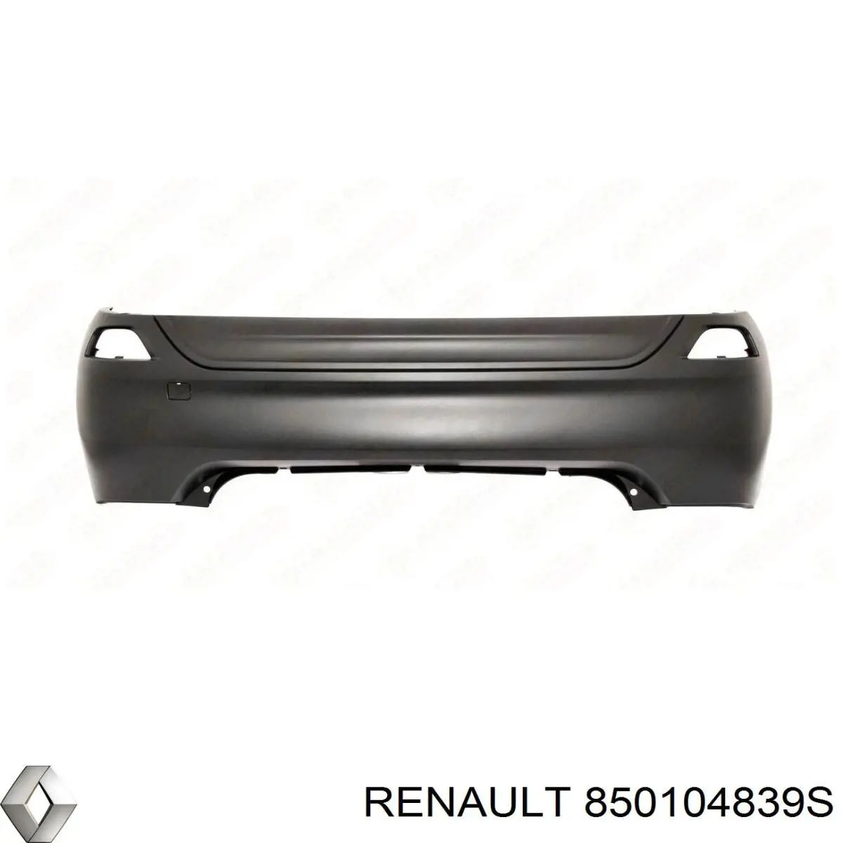 850104839S Renault (RVI) Pára-choque traseiro