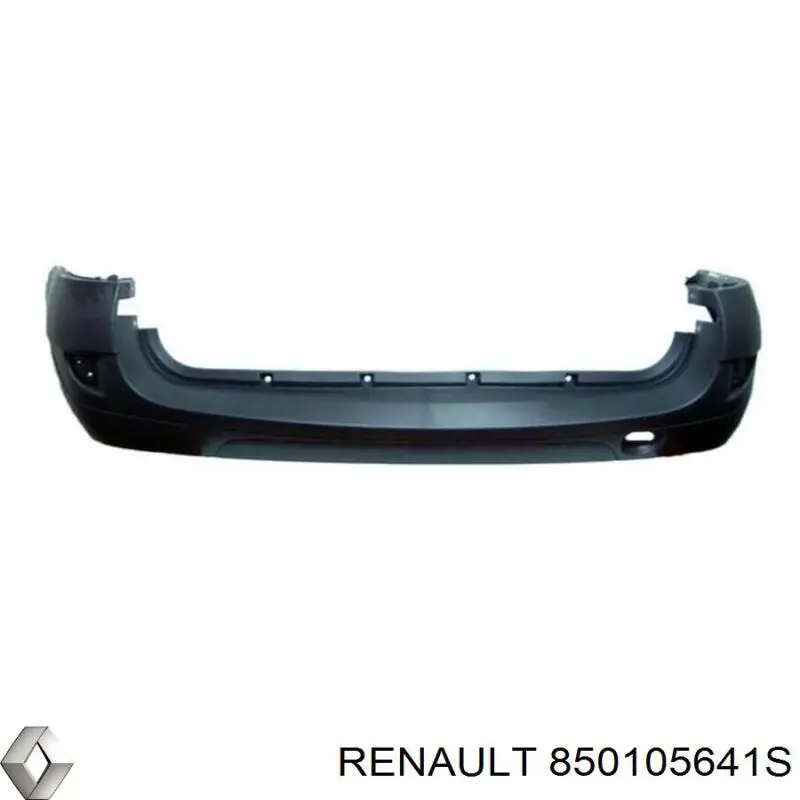 850103125S Renault (RVI) Pára-choque traseiro