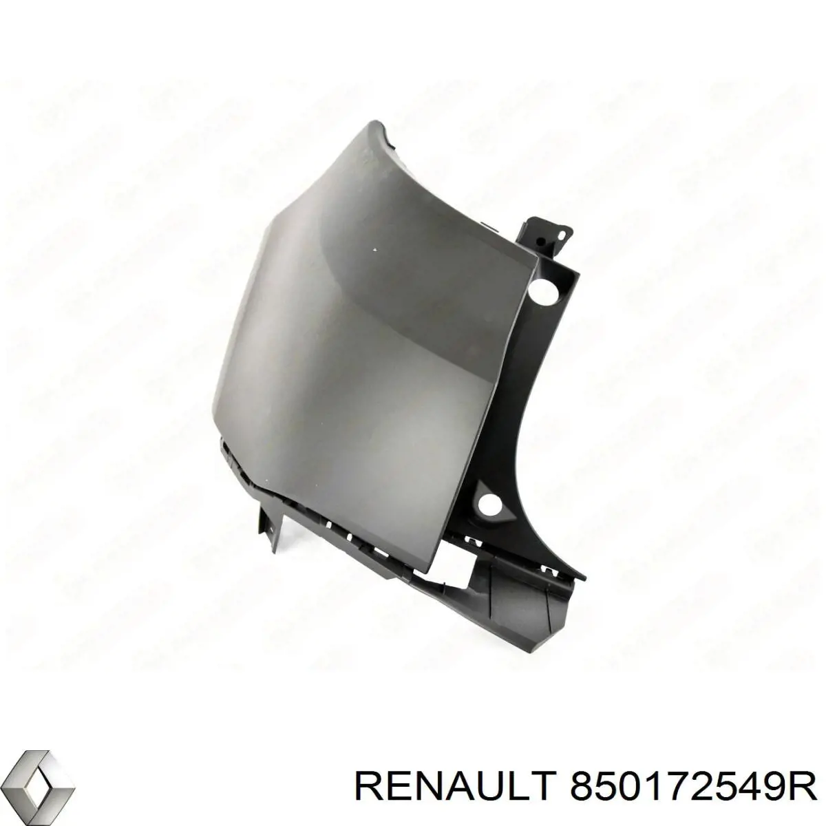 850172549R Renault (RVI) Pára-choque traseiro, parte esquerda