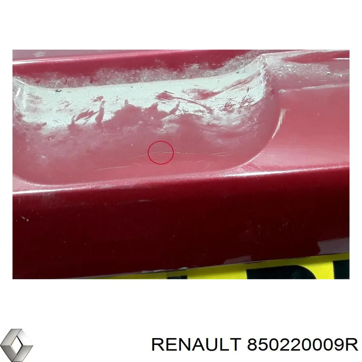 850220009R Renault (RVI) Pára-choque traseiro