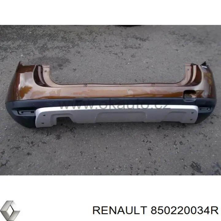 850220034R Renault (RVI) Pára-choque traseiro
