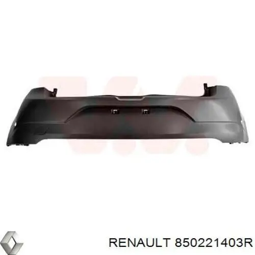 850221403R Renault (RVI) Pára-choque traseiro