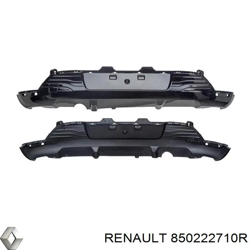 850222710R Renault (RVI) Pára-choque traseiro, parte inferior