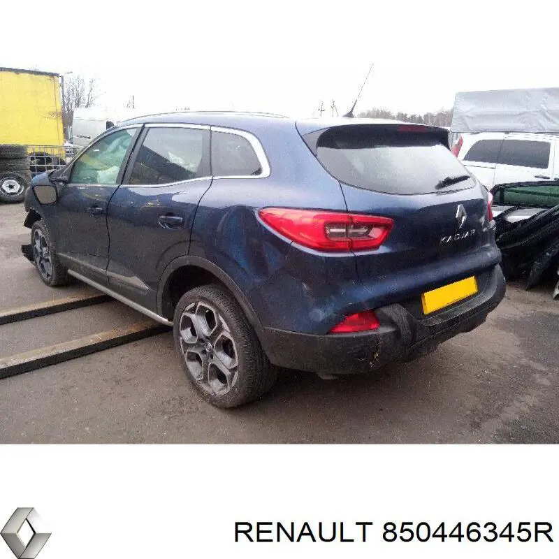 850446345R Renault (RVI) Consola direita do pára-choque traseiro