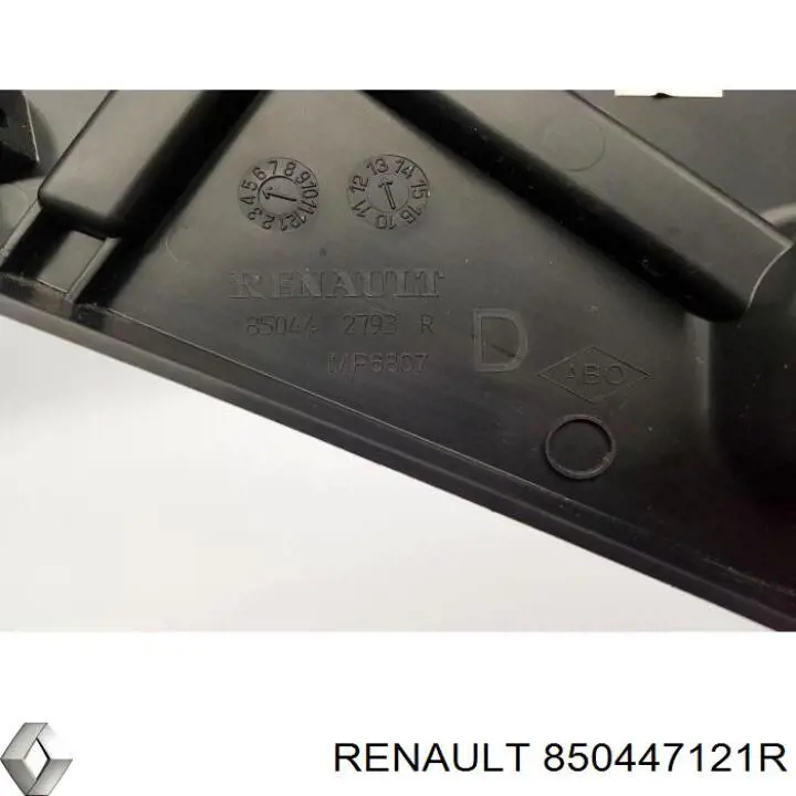 850447121R Renault (RVI) Consola direita do pára-choque traseiro