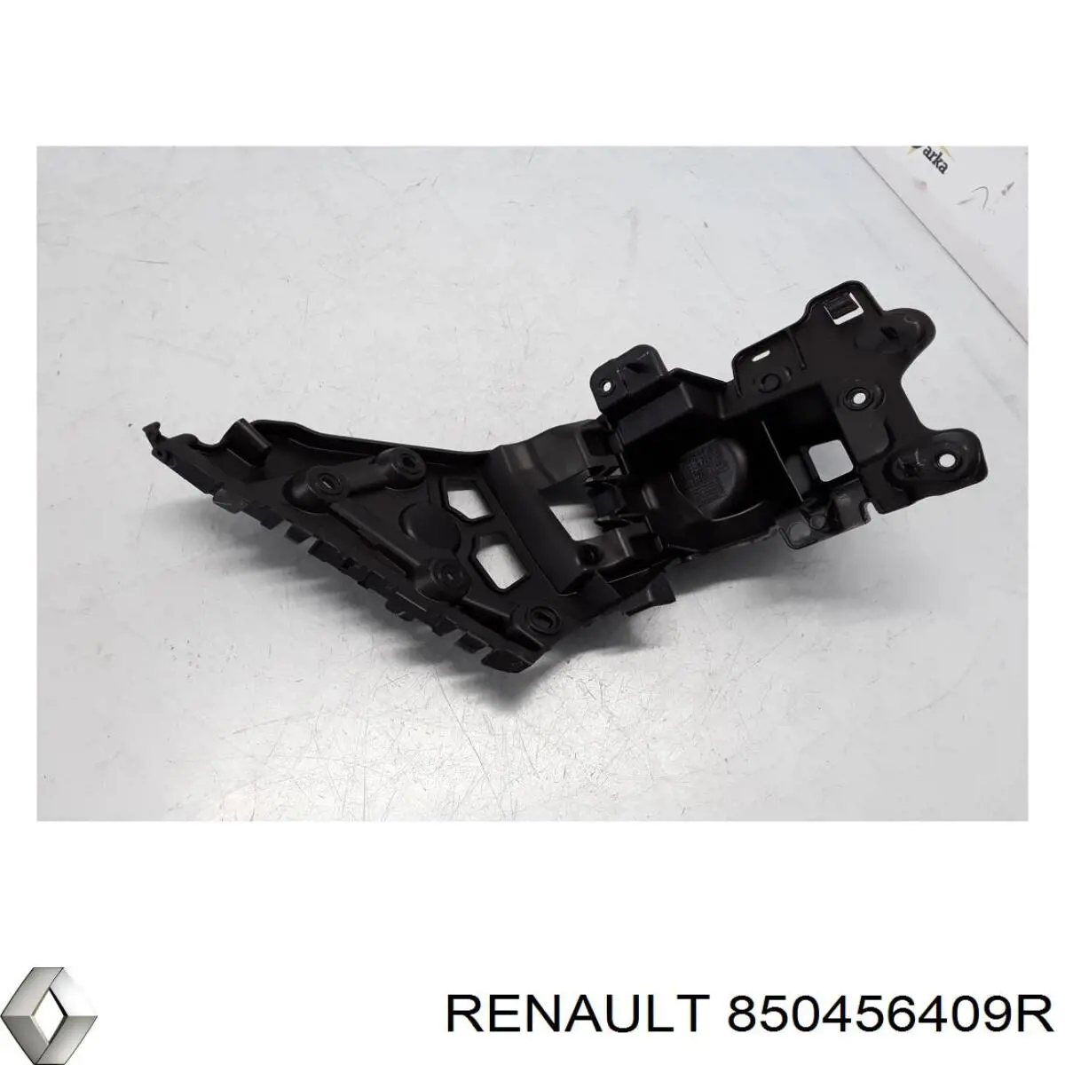 850456409R Renault (RVI) Consola esquerda do pára-choque traseiro