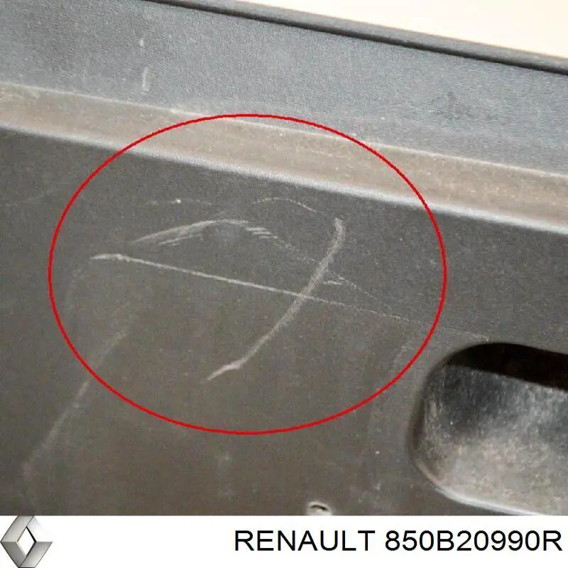 Pára-choque traseiro Renault (RVI) 850B20990R preço, a partir de 322,68 USD