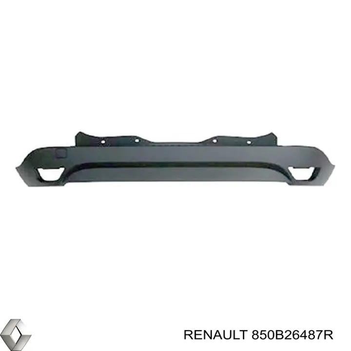 850B26487R Renault (RVI) Pára-choque traseiro