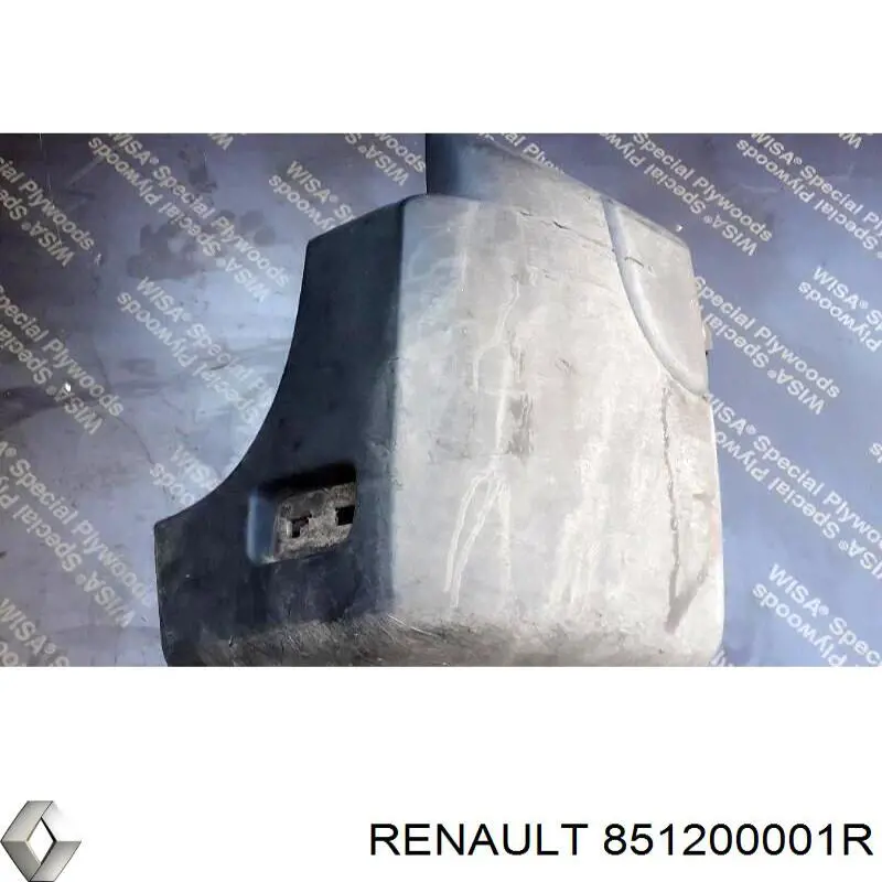 851200001R Renault (RVI) Pára-choque traseiro, parte direita