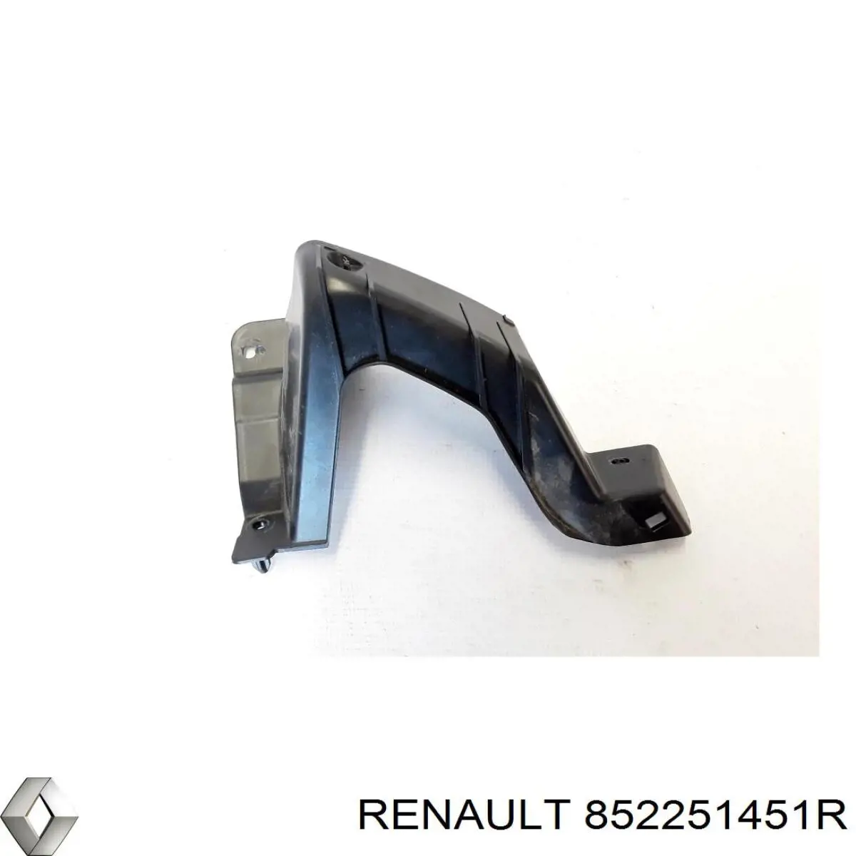 852251451R Renault (RVI) Consola esquerda do pára-choque traseiro