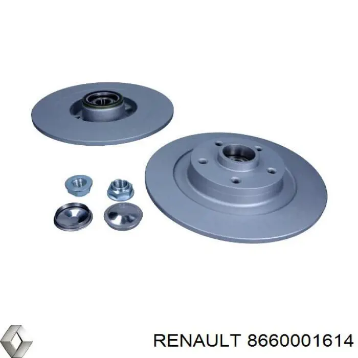 Disco do freio traseiro Renault (RVI) 8660001614 preço, a partir de 114,48 USD