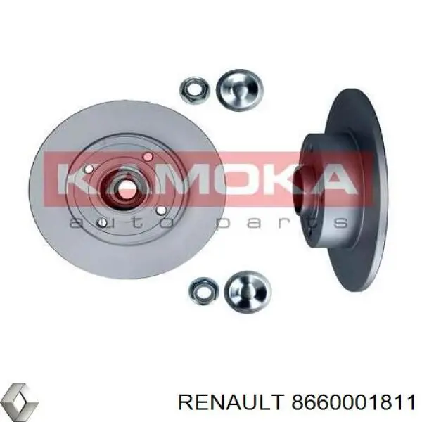 Disco do freio traseiro Renault (RVI) 8660001811 preço, a partir de 74,92 USD